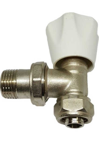 Boru Bağlantı Radyatör Vanası Köşe 1/2