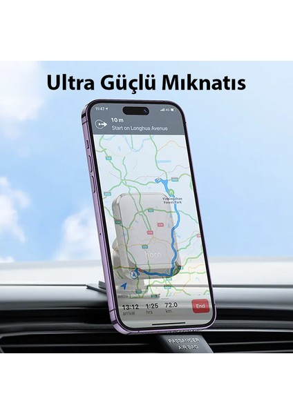 H25 Araç İçi Torpido Üstü Manyetik Telefon Tutucu