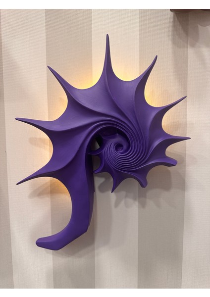 Iki Cadı Tasarım, Deniz Mercanı Fosil LED Pilli Duvar Aplik fırsatları