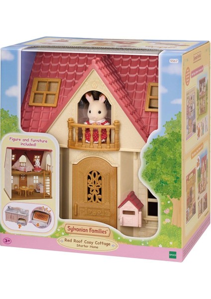 5567 Sylvanian Families Kırmızı Çatılı Başlangıç Evi +3 Yaş