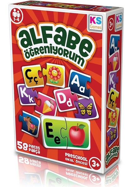 AG257 Ks, Alfabe Öğreniyorum / +3 Yaş