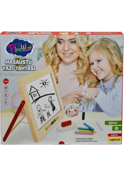 ONY-385 Ahşap Masaüstü Yazı Tahtası -Onyıl