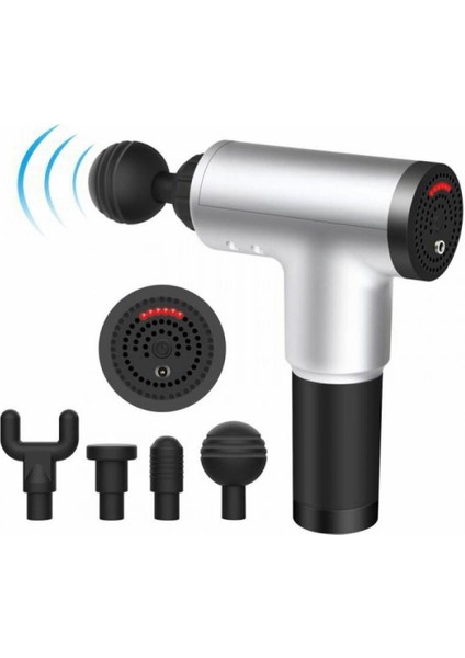 Barokastore Fascialgun 4 Başlıklı Masaj Tabancası