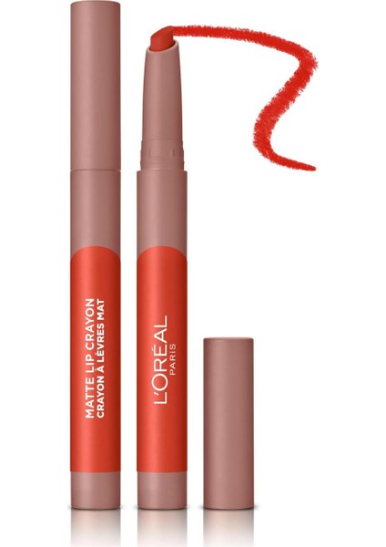 Paris Infaillible Matte Lip Crayon Kalem Mat Ruj - 110 Caramel Rebel Alithestereo