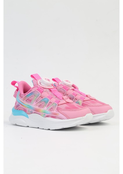 Benetton® Ithal Pembe Çocuk Bağcık Mekanizmalı Spor Ayakkabı BNI-10254