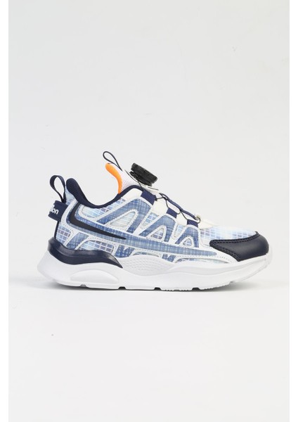 Benetton® Ithal Lacivert Çocuk Bağcık Mekanizmalı Spor Ayakkabı BNI-10254