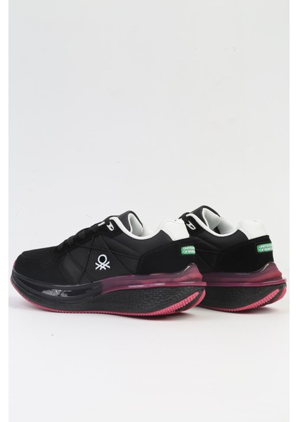 Benetton® Ithal Siyah Kadın Spor Ayakkabı BNI-10044