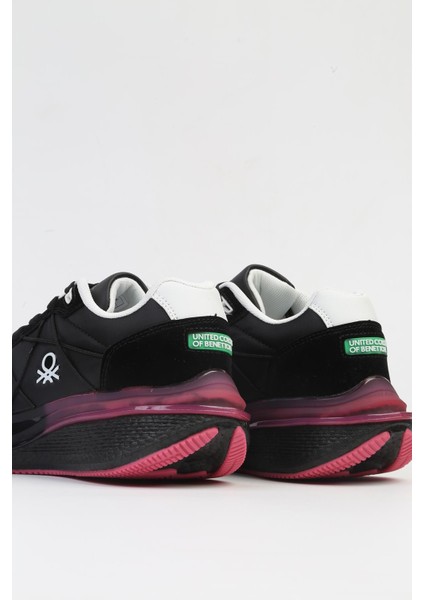 Benetton® Ithal Siyah Kadın Spor Ayakkabı BNI-10044
