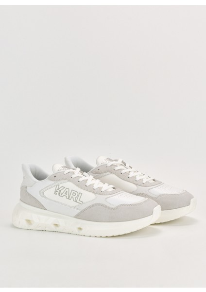 Beyaz Erkek Sneaker K/kıte Run Karl Logo Lo Lace fiyatları