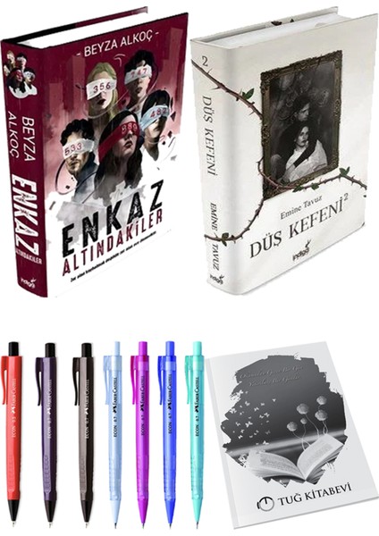 Enkaz Altındakiler 1 - Düş Kefeni 2 + Kalem + Not Defteri