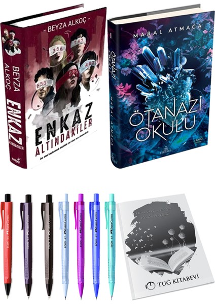 Enkaz Altındakiler 1 - Ötanazi Okulu 1 + Kalem + Not Defteri