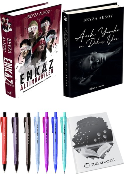 Enkaz Altındakiler 1-Açık Yaralar ve Dikiş Izleri + Kalem + Not Defteri