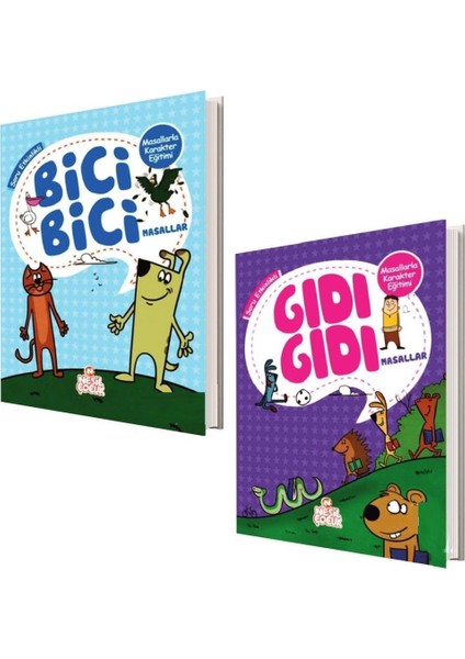 Bici Bici Masallar - Gıdı Gıdı Masallar - Yavuz Bahadıroğlu 2'li Set