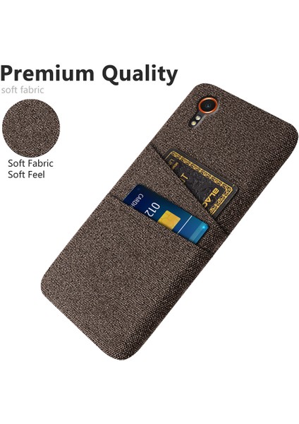 Samsung Galaxy Xcover 7 Kumaş Dokusu Darbeye Dayanıklı Kapak (Yurt Dışından) modelleri
