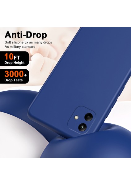 Samsung Galaxy A05 4g Kauçuk Çizgili Anti-Çizik Telefon Kapağı (Yurt Dışından) modelleri