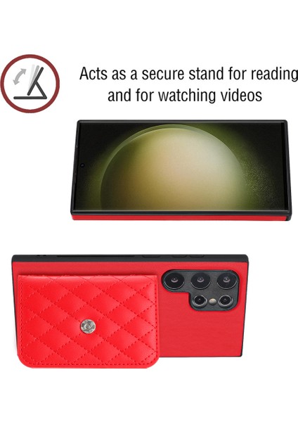 Samsung Galaxy S24 Ultra Kart Tutucu Rfıd Engelleme Telefon Kapağı (Yurt Dışından) fiyatları