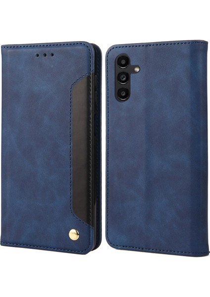 Samsung Galaxy A55 5g Pu Deri Darbeye Dayanıklı Koruma Cüzdan Telefon Kapağı (Yurt Dışından)