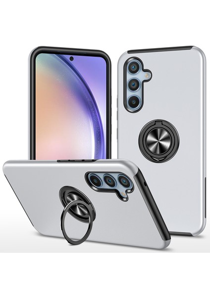 Samsung Galaxy A55 5g Slim-Fit Pc+Tpu Telefon Kılıfı ve Kickstand (Yurt Dışından)