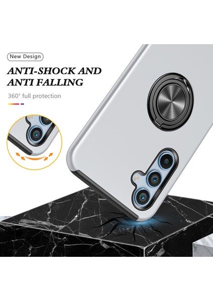 Samsung Galaxy A55 5g Slim-Fit Pc+Tpu Telefon Kılıfı ve Kickstand (Yurt Dışından)