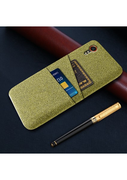 Samsung Galaxy Xcover 7 Kumaş Dokusu Darbeye Dayanıklı Kapak (Yurt Dışından) indirimleri