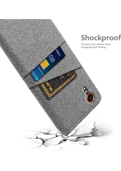 Samsung Galaxy Xcover 7 Kumaş Dokusu Darbeye Dayanıklı Kapak (Yurt Dışından) fırsatları