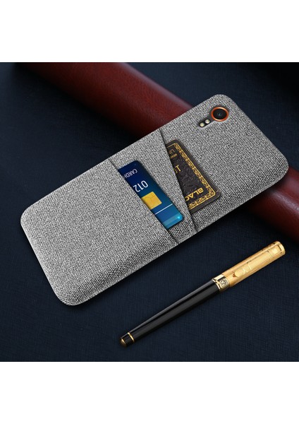 Samsung Galaxy Xcover 7 Kumaş Dokusu Darbeye Dayanıklı Kapak (Yurt Dışından) indirimleri