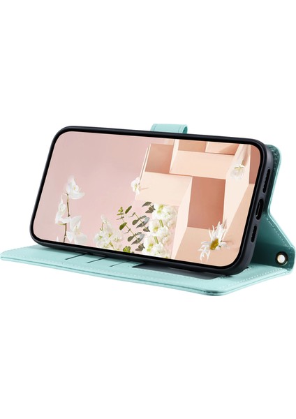 Samsung Galaxy S20 Ultra Standlı 2 Askılı Flip Deri Telefon Kılıfı (Yurt Dışından)