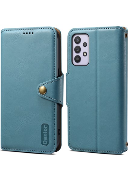 Samsung Galaxy A32 5g / M32 5g Pu Deri Tam Koruma Telefon Cüzdan Kapağı (Yurt Dışından)