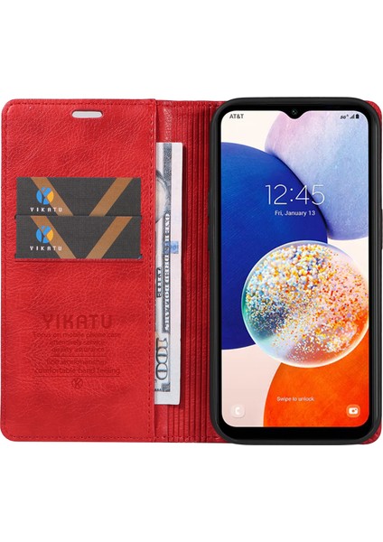 Samsung Galaxy A24 4g Litchi Dokulu Deri Cüzdan Kılıfı (Yurt Dışından) fiyatları