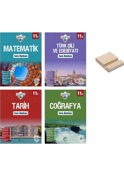 Okyanus Yayınları 11. Sınıf Iceberg Matematik Edebiyat Tarih ve Coğrafya Soru Bankası 4lü Set