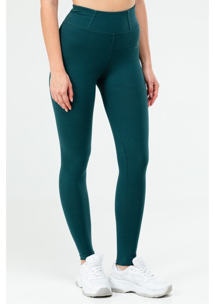 Petrol Slim Fit Likralı Yüksek Bel Toparlayıcı Kadın Tayt SD0756 modelleri