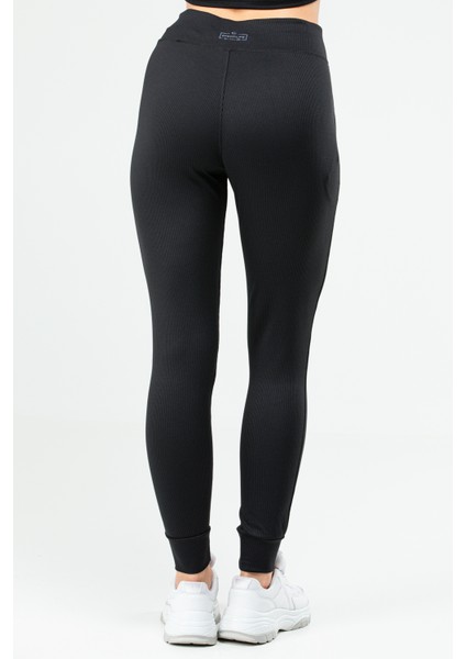 Siyah Slim Fit Likralı Dar Paça Kadın Eşofman Alt SD0931 fırsatları