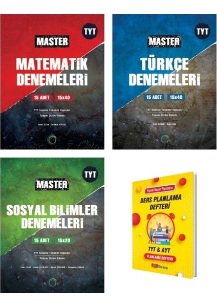 Tyt Master Matematik Türkçe ve Sosyal Bilimler Eşit Ağırlık Sözel Deneme Seti