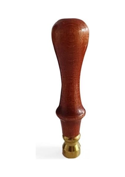 Mührü Mumu Damga 10 mm Yuvarlak Boş Pirinç Kafa + Ahşap Sap R5799O10 modelleri