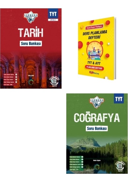 Tyt Iceberg Türkçe Tarih ve Coğrafya Soru Bankası