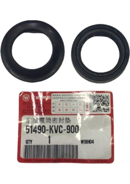 Honda Pcx 125 Ön Amortisör Keçe ve Toz Lastiği 2017 ve Öncesi modelleri