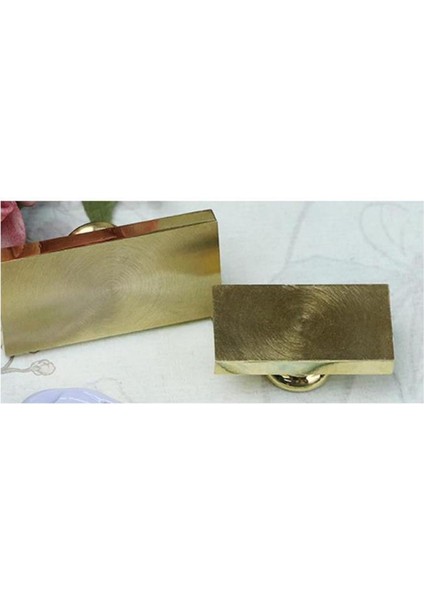 Mühür Mumu Damga Yumuşak Kenar Dikdörtgen Kumlu Boş Pirinç Kafa + Ahşap Sap R5799XC15 fırsatları