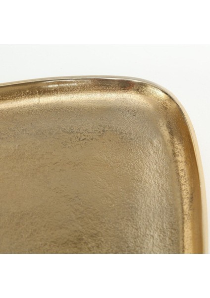 3'Lü Gold Dekoratif Tepsi 27Cm-34Cm-42Cm Seti indirimleri
