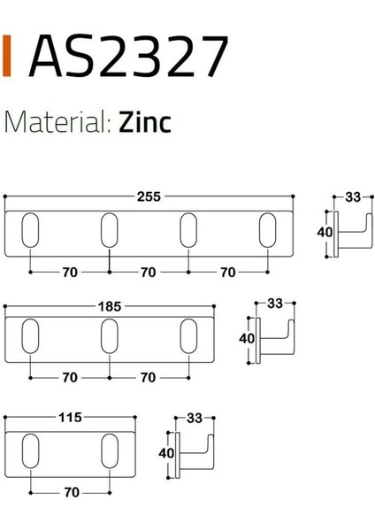 2327 Yapışkanlı Askı Saten 185 Mm