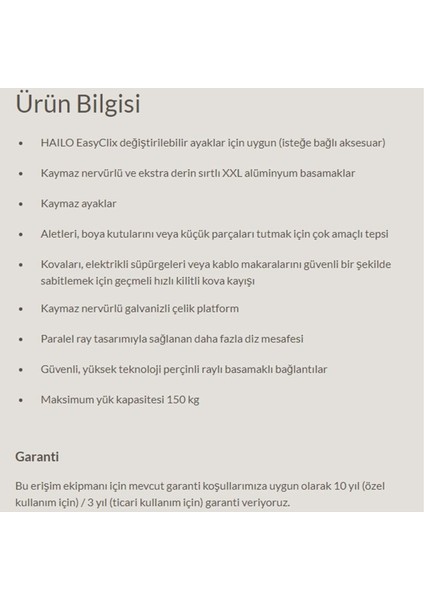 L80 Comfortlıne 3 Basamaklı Merdiven