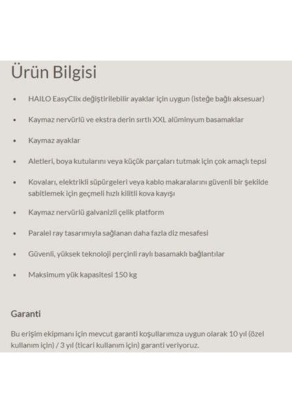 L80 Comfortlıne 4 Basamaklı Merdiven
