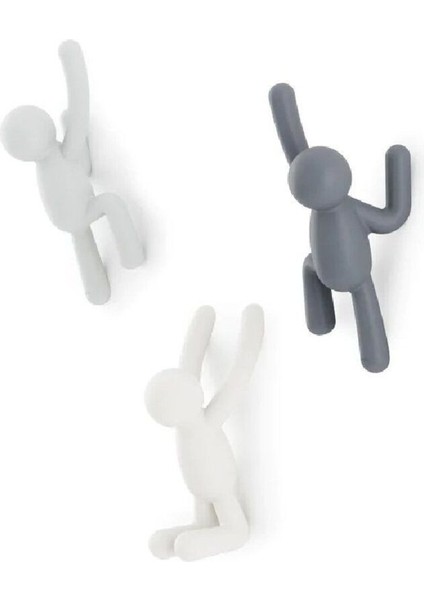 Buddy Duvar Kancaları Beyaz/Gri/Antrasit indirimleri