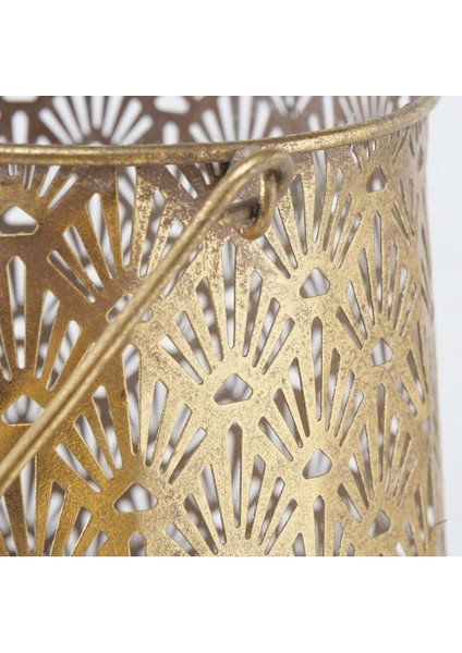 2'Li Antika Gold Rüzgar Lamba 15Cm-22Cm Seti fırsatları
