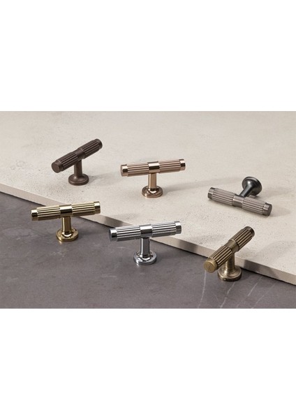 08 Mm Altın Rengi Klasik Kulp - Ssy8998 0008 Gl-Gl