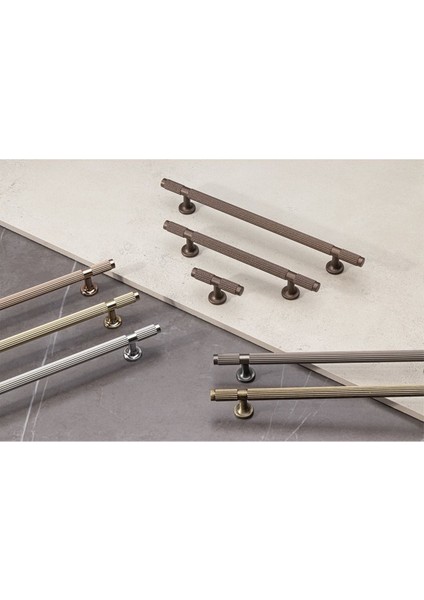 08 Mm Altın Rengi Klasik Kulp - Ssy8998 0008 Gl-Gl
