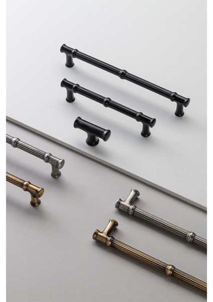 Antik Gümüş Rengi 128 Mm Klasik Kulp - Ssy4227 0128 Osm modelleri