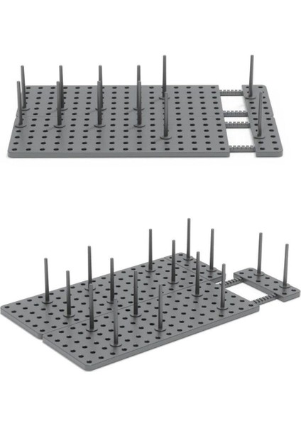 Peggy Mutfak Dolabı, Raf Ve Çekmece Düzenleyici Tepsi Kömür Rengi