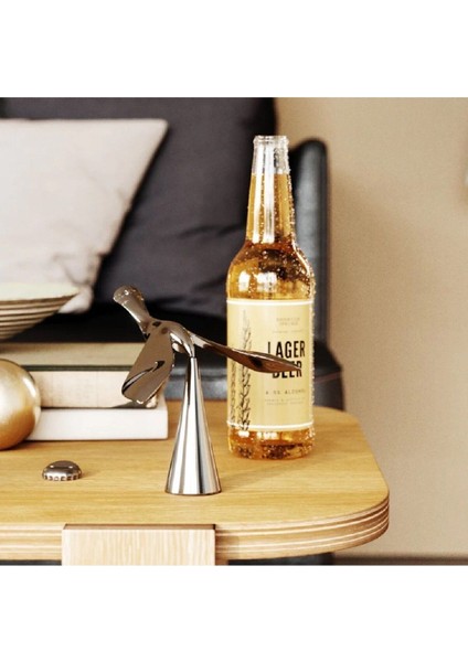 Tipsy Dengeleyici Şişe Açacağı Krom Renk