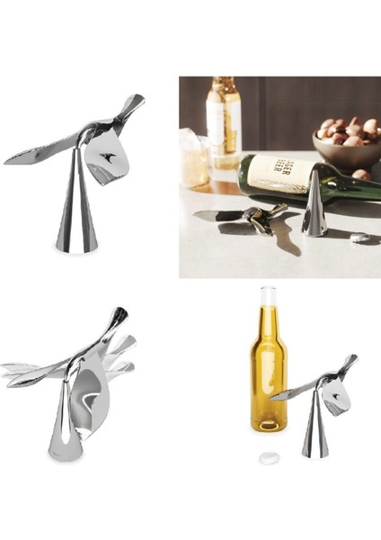 Tipsy Dengeleyici Şişe Açacağı Krom Renk