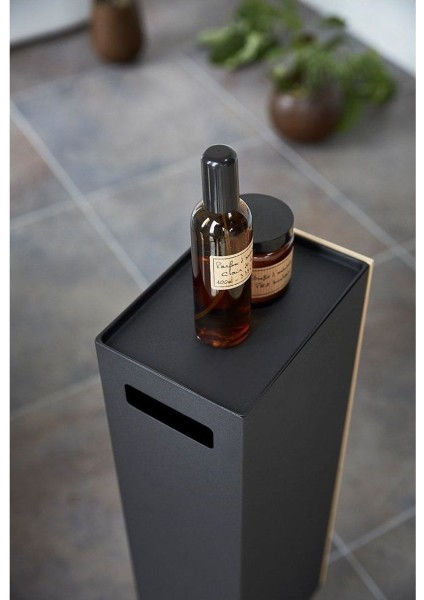 Rin Siyah Yedek Tuvalet Kağıtlık